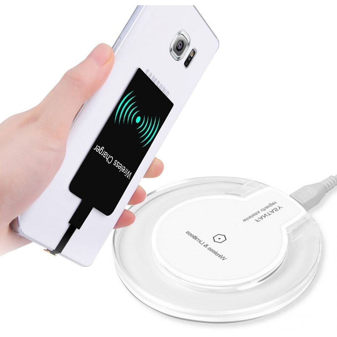 Adaptador QI v8/carga inalámbrica ClickBJ